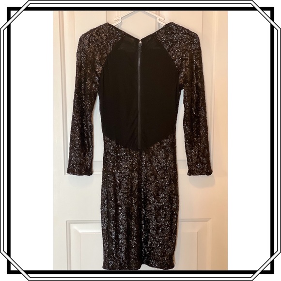 Alice and Olivia Nika Sequin Dress (EUC) - Picture 4 of 10